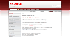 Desktop Screenshot of neumerkel-shop.de